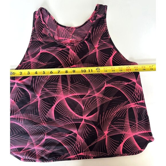 Nike Dri-FIT Womens Tank Top With Abstract Pink Design M - Picture 6 of 8